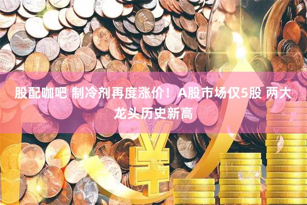 股配咖吧 制冷劑再度漲價！A股市場僅5股 兩大龍頭歷史新高